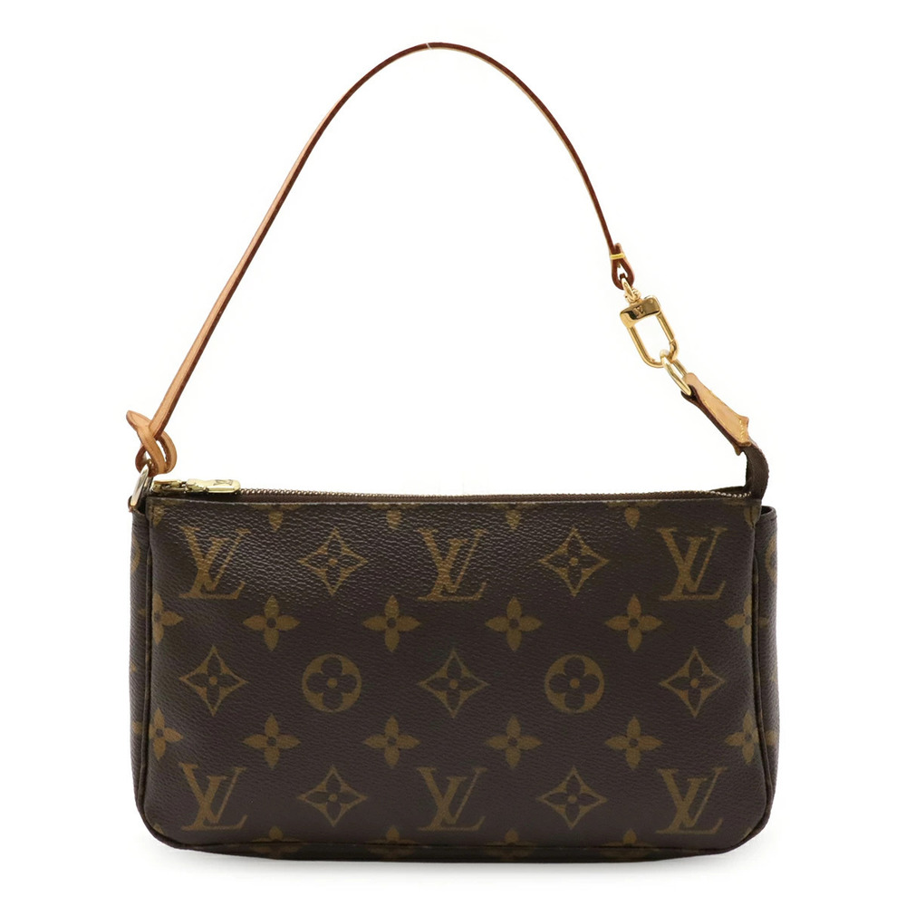 LOUIS VUITTON Monogram Pochette Accessoires Accessory Pouch Clutch Handbag Bag
